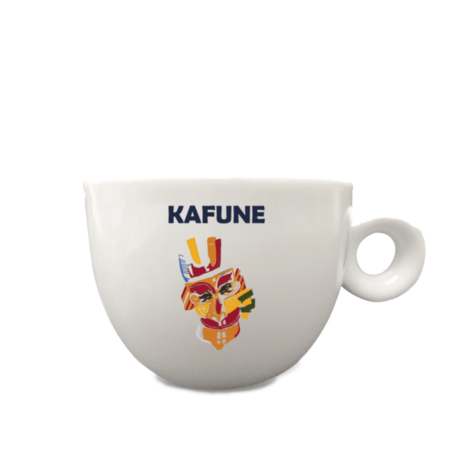 Set Kafune Cu Cești și Farfurii Pentru Cappuccino