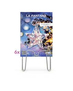 Apă plată - apă de izvor - 6 cutii de 10 litri - pachet Bag-in-box cu apă plată pentru acasă