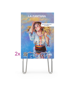 Apă plată - apă de izvor - 2 cutii de 10 litri - pachet Bag-in-box cu apă plată pentru acasă