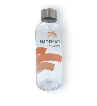Sticlă reutilizabilă pentru apă Sistemath - Pentru apă proaspătă oricând, oriunde