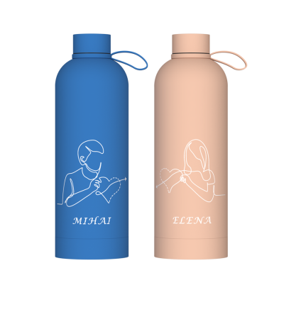 Set 2 Sticle personalizabile ediție limitată La Fântâna