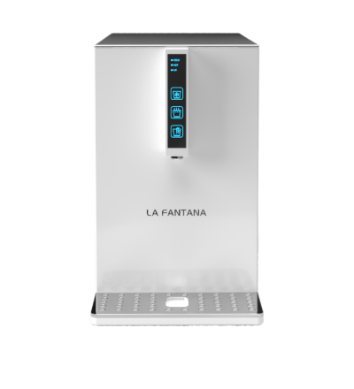Watercooler cu filtre apă | CARBOPURITY - Abonament: purificator apă (apă carbonatată, rece sau fierbinte, sterilizare UV) + servicii incluse