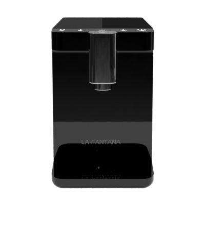 Watercooler cu filtre apă | LUXIUM PLUS BLACK - Abonament: purificator apă (apă rece și la temperatura camerei) + servicii incluse