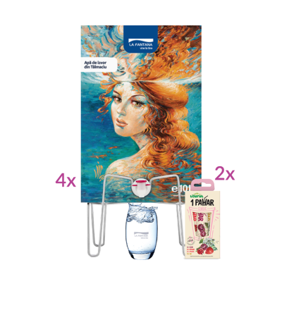 Pachet Bag-in-box (4 x 10) & Sirop