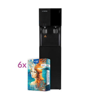Dozator apa cu cutie 10L - Abonament Trevon 6 cu watercooler in custodie 
