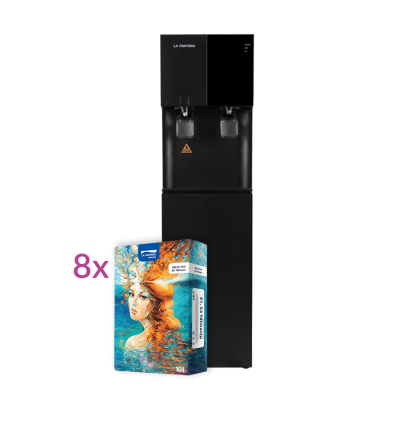 Dozator apa cu cutie 10L - Abonament Trevon 8 cu watercooler in custodie 