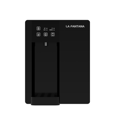 Watercooler cu filtre apă | Elite Carbo Small - Watercooler (purificator apă) cu 3 filtre apă și sterilizare UV - sistem performant de purificare ce oferă apă plată și apă carbogazificată