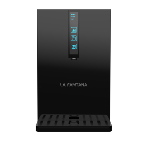 Watercooler cu filtre apă | CARBOPURITY BLACK - Abonament: purificator apă (apă carbonatată, rece sau fierbinte, sterilizare UV) + servicii incluse