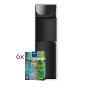 Dozator apa cu cutie 10L - Abonament Extra 6 cu watercooler in custodie 