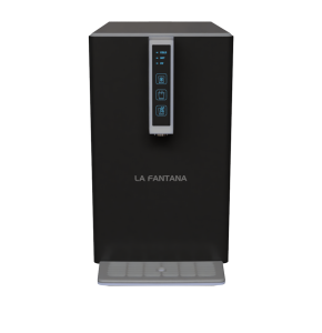 Watercooler cu filtre apă | CARBOPURITY BLACK - Abonament: purificator apă (apă carbonatată, rece sau fierbinte, sterilizare UV) + servicii incluse