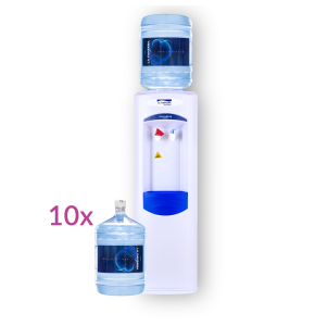 Dozator apa cu bidon apa 19L - Abonament Aquacool Ultra 10 cu watercooler in custodie 