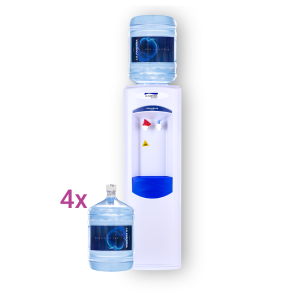 Dozator apa cu bidon 19L - Abonament Aquacool Ultra 4 cu watercooler in custodie 