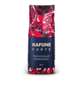 KAFUNE cafea boabe Forte - Blend superior de cafea boabe 500 g pentru espresso, cu un retrogust plăcut de ciocolată caldă