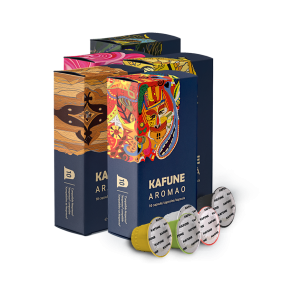 Cafea premium Kafune 50 capsule compatibile Nespresso