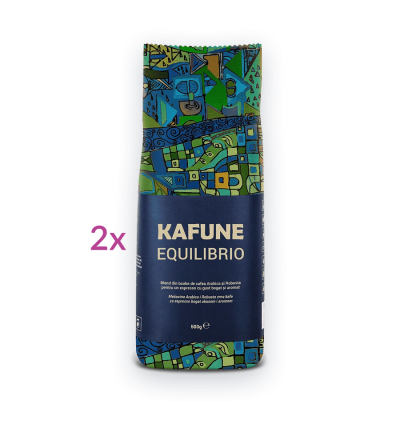 Cafea premium EQUILIBRIO Kafune 1 kg
