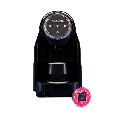 Fun 200 LIGHT - Abonament 200 capsule premium Kafune pe lună și espressor inclus