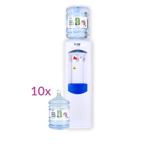 Dozator apa cu bidon apa 19L - Abonament Aquacool Ultra 10 cu watercooler in custodie 