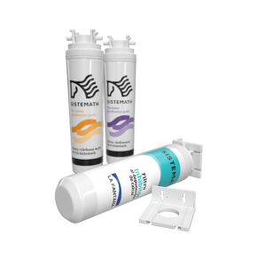 Filtru apă Sistemath Trion - 3 filtre apă robinet pentru îmbunătățirea apei de băut și protecția instalațiilor casnice